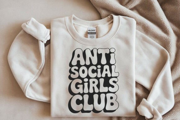 Anti-social Girls Club Svg: A Fun Graphics Asset for Crafts
