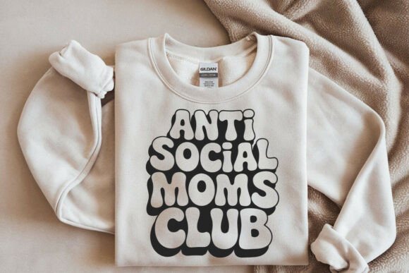 Anti Social Moms Club Svg: A Unique Graphics Asset for Crafts