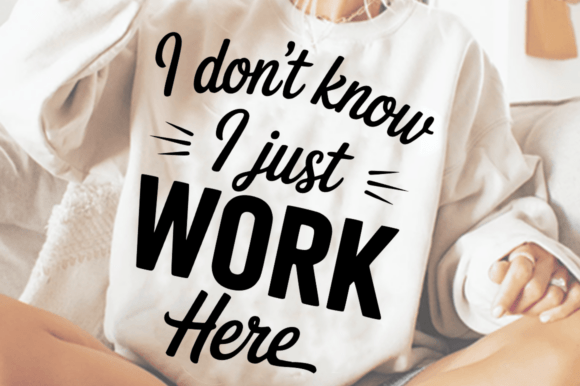 Funny Employee Quote SVG Design: A Crafty Graphics Asset