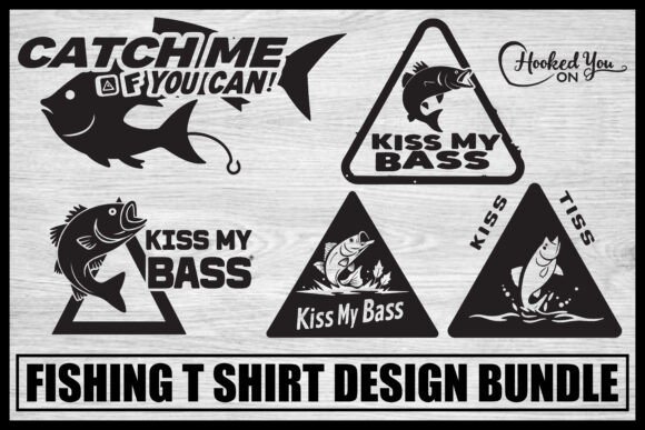 Hooked Forever Fishing Tee Bundle: A Graphics Must-Have for Crafts