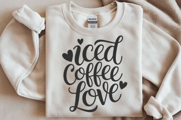 Iced Coffee Love Svg: A Perfect Graphic for Crafts and Content