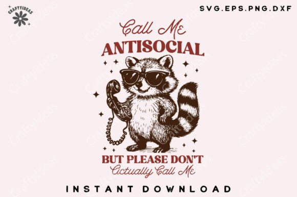 Retro Snarky Mental Health Humor SVG PNG for Crafts and Graphics
