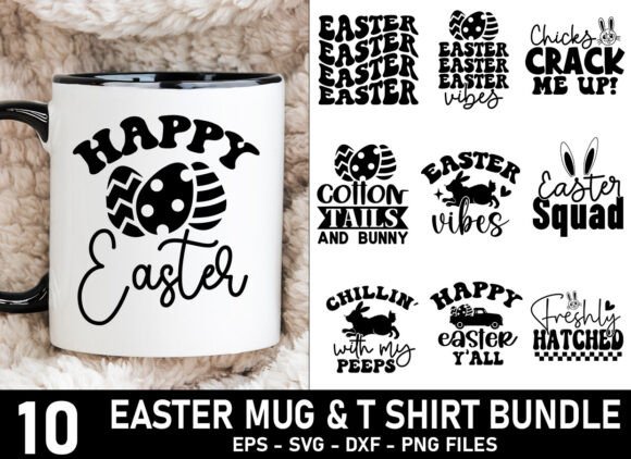Review: Easter Mug T-Shirt Designs, SVG Bundle for Graphics & Crafts