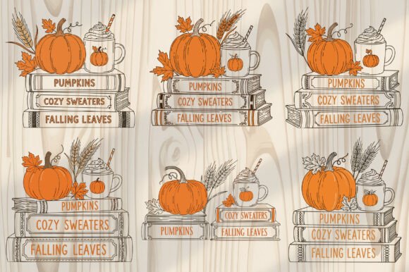 Thanksgiving Pumpkin SVG Bundle: Perfect for Crafts & Graphics