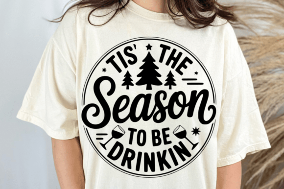 Tis the Season to Be Drinkin SVG: A Festive Design Review