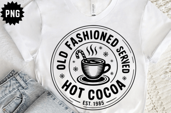 Vintage Hot Cocoa Est 1985 SVG: A Charming Graphics Asset for Crafts