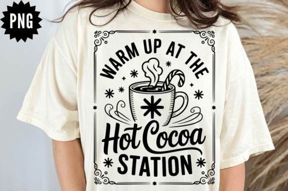 Warm Up at the Hot Cocoa Station SVG: A Must for Crafts